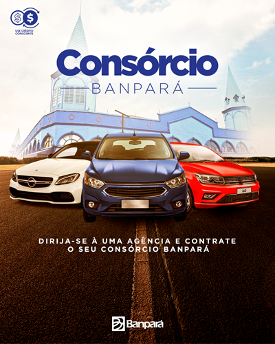 Peça informativa do Consórcio Banpará